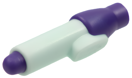  Ручка Lego 35809pb01 Utensil Pen with Molded Dark Purple Tip and Cap Pattern